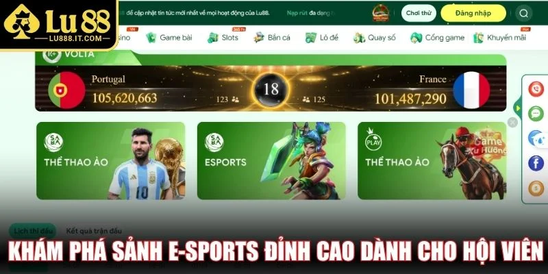 Khám phá sảnh E-Sports đỉnh cao dành cho hội viên