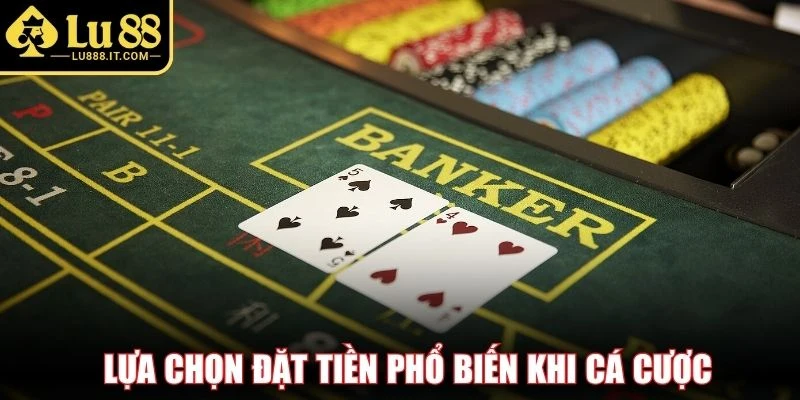 Lựa chọn đặt tiền phổ biến khi cá  cược
